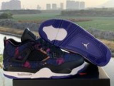cheap quality Air Jordan 4 Rush Violet Model No. 372